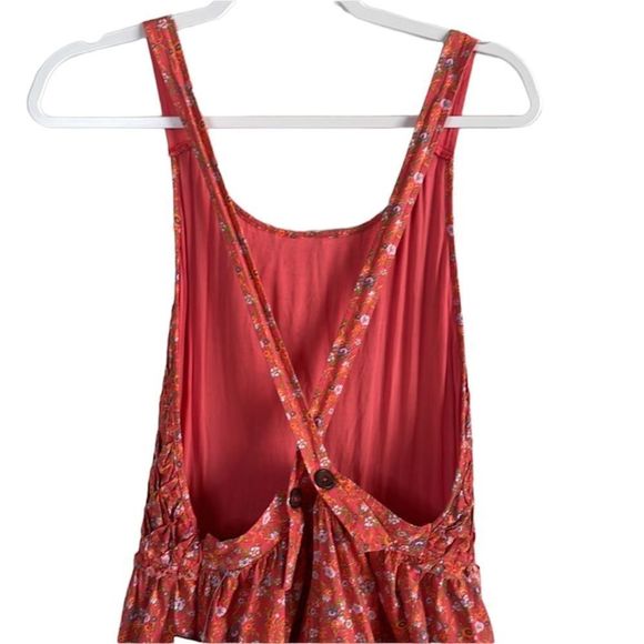 Free People Petunia Sleeveless Minidress Poppy Combo - Picture 6 of 9